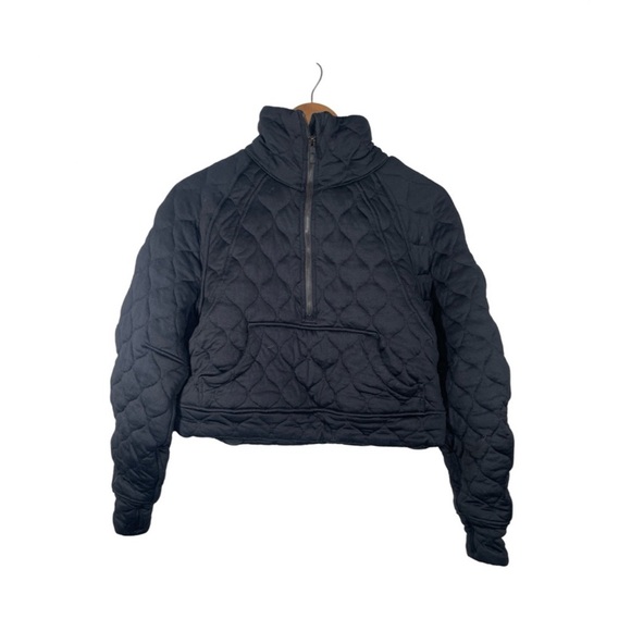 Lululemon Scuba Oversized Quilted Half Zip Sz S/XS - Picture 2 of 6